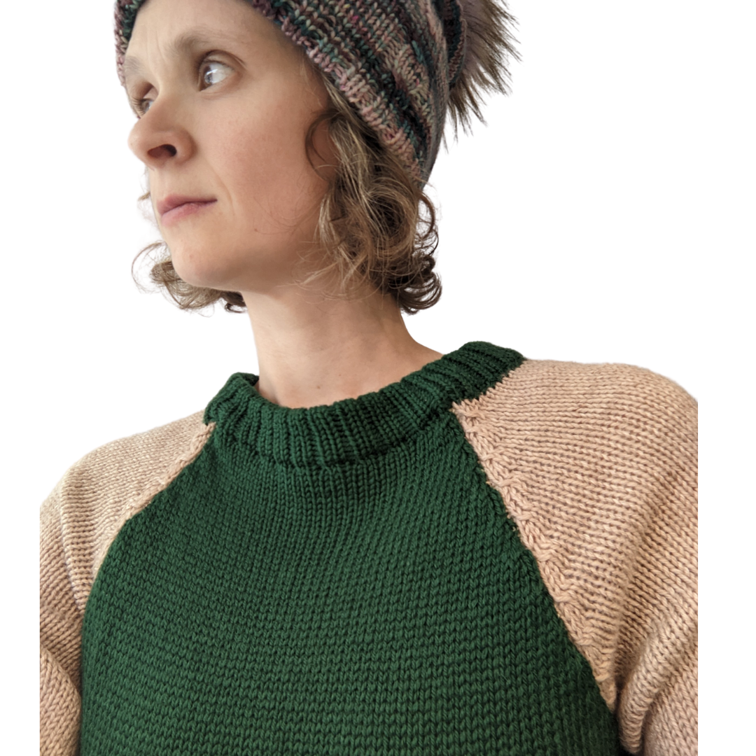Adults Merino Wool Winter 'Garland' Jumper (Made to order)