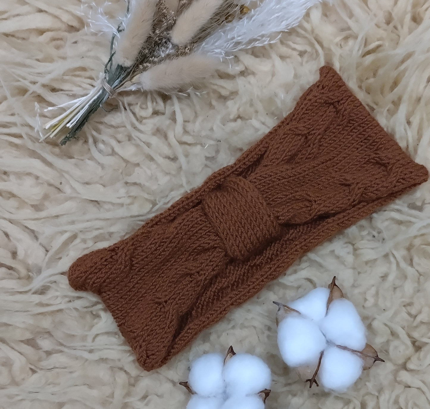 'Made For You' Headband - custom made using soft merino wool