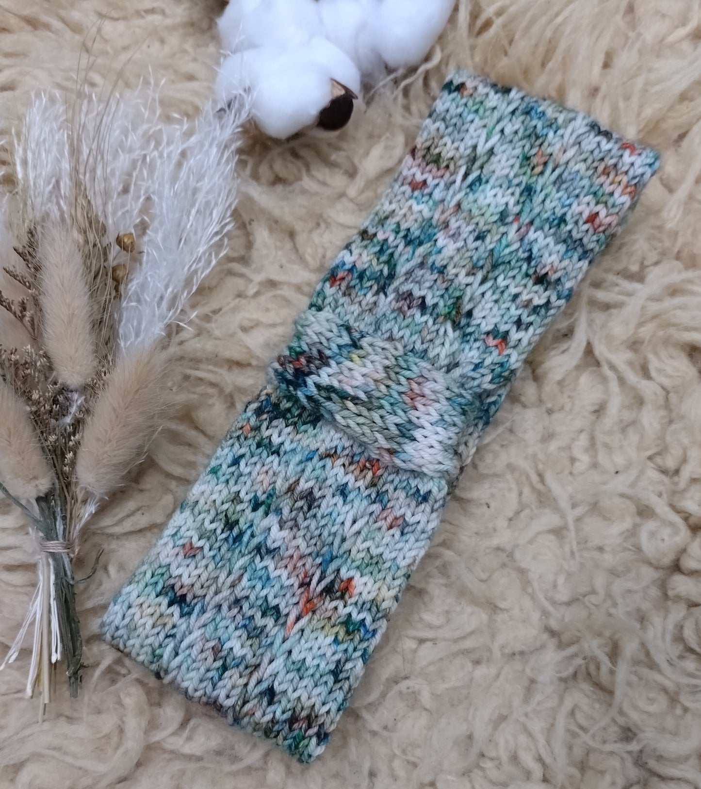 'Made For You' Headband - custom made using soft merino wool