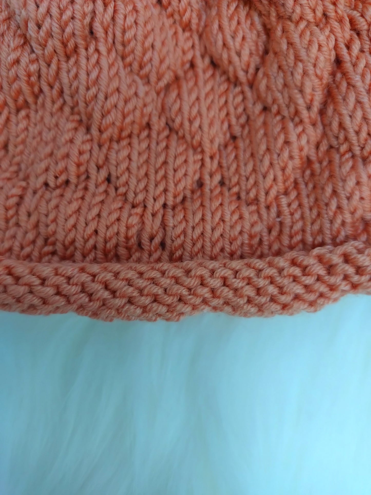 Baby Bumpy Pumpkin Hat - Merino wool