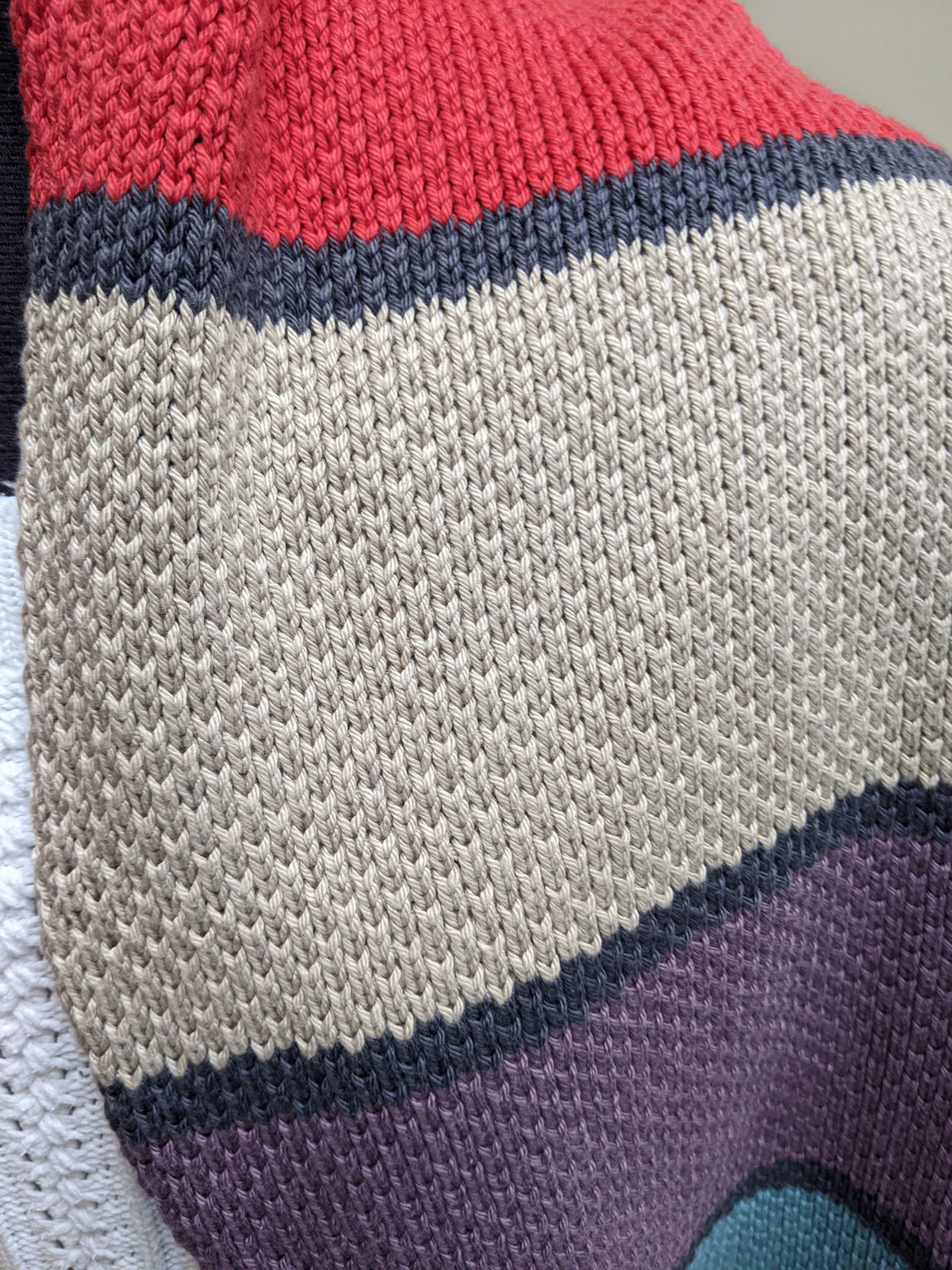 SALE: Cotton Multicoloured Textured Scarf