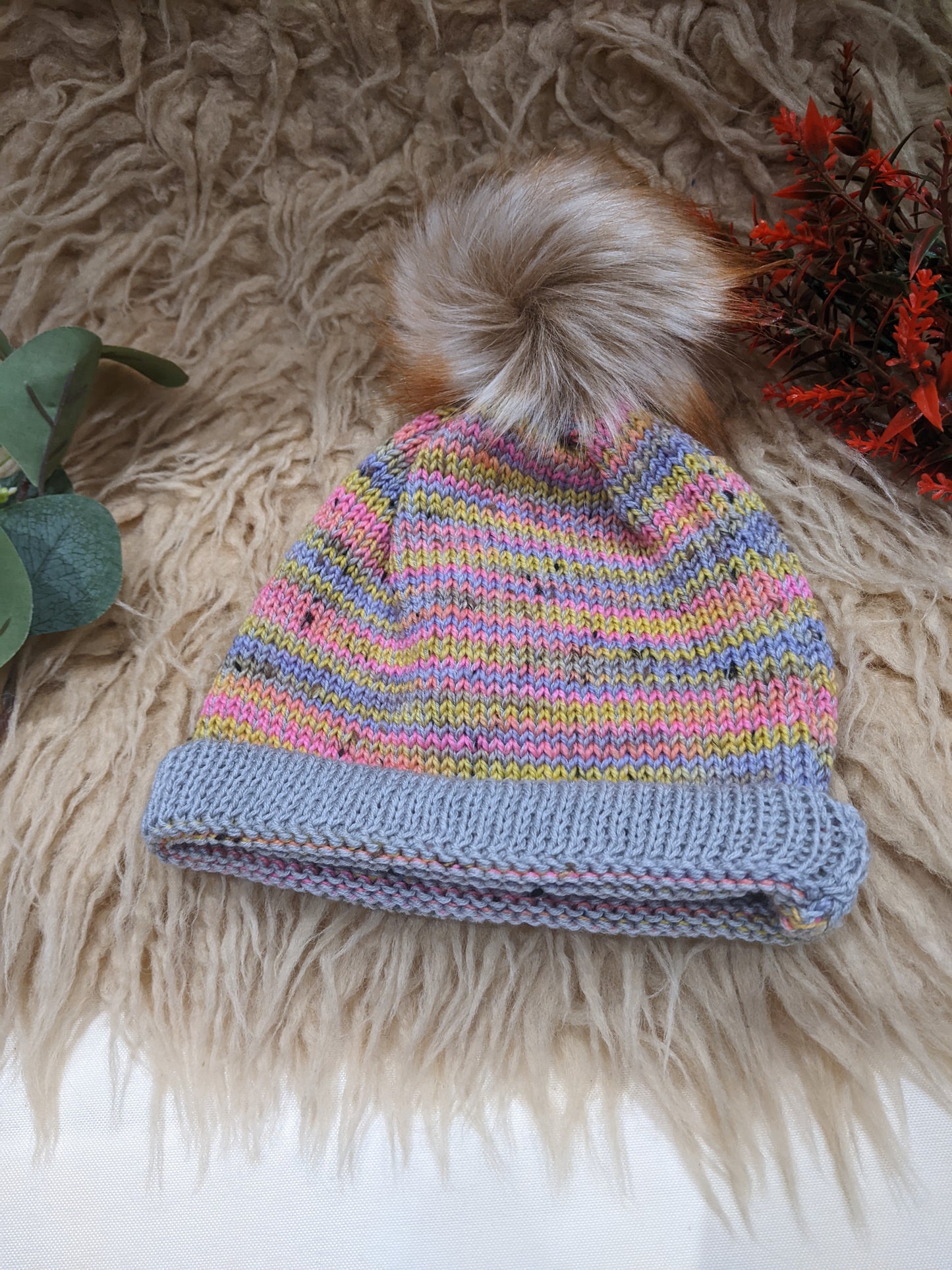 Kids Hat 4-6yrs knitted handmade hat, different colours & styles