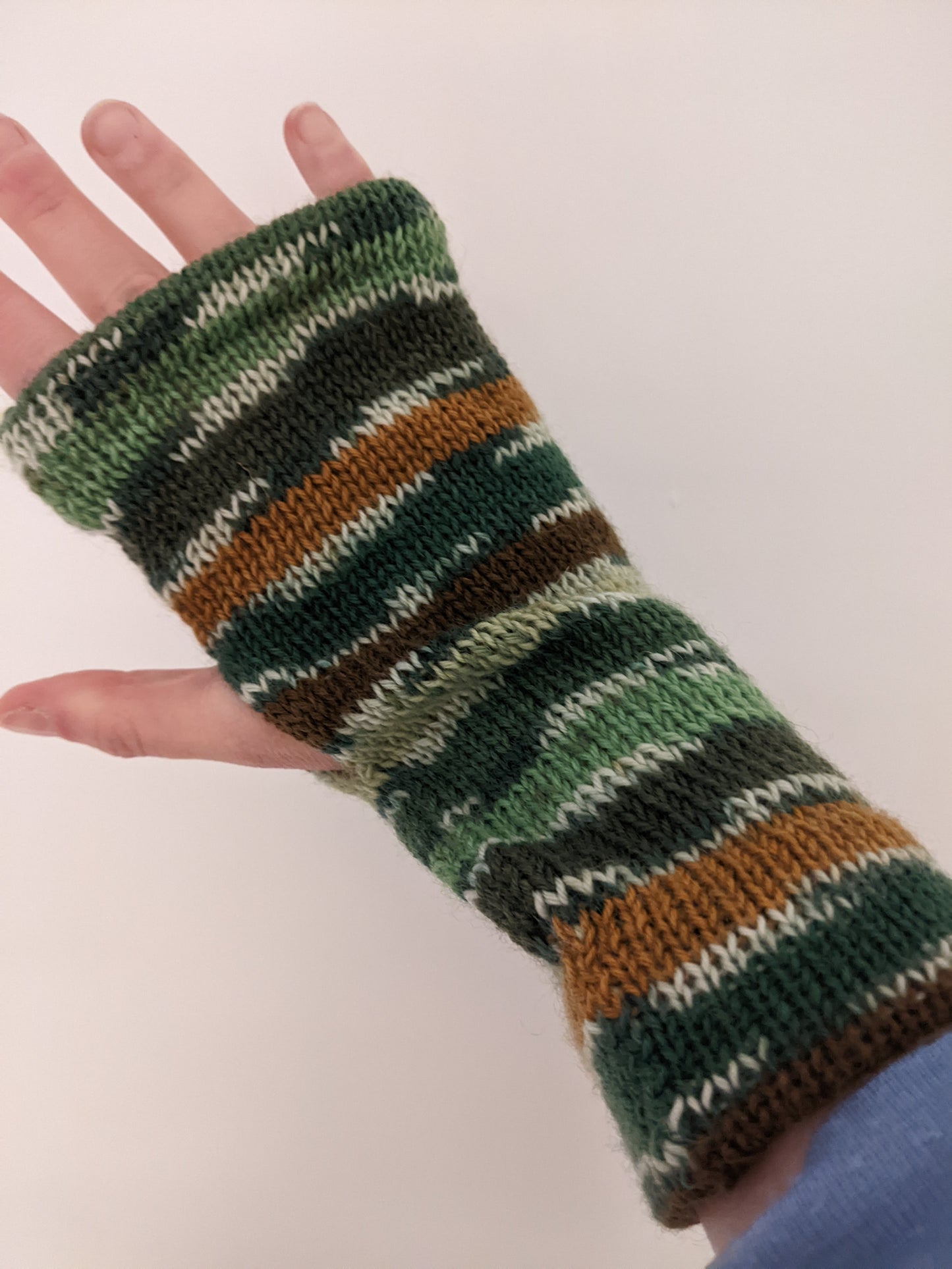 Wrist Warmers - 4 colour choices. One Size (Blended Wool)