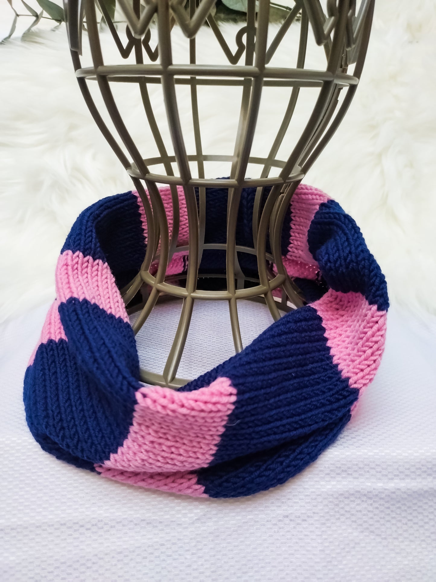 Made For You – Custom Bold Stripe Merino Snood