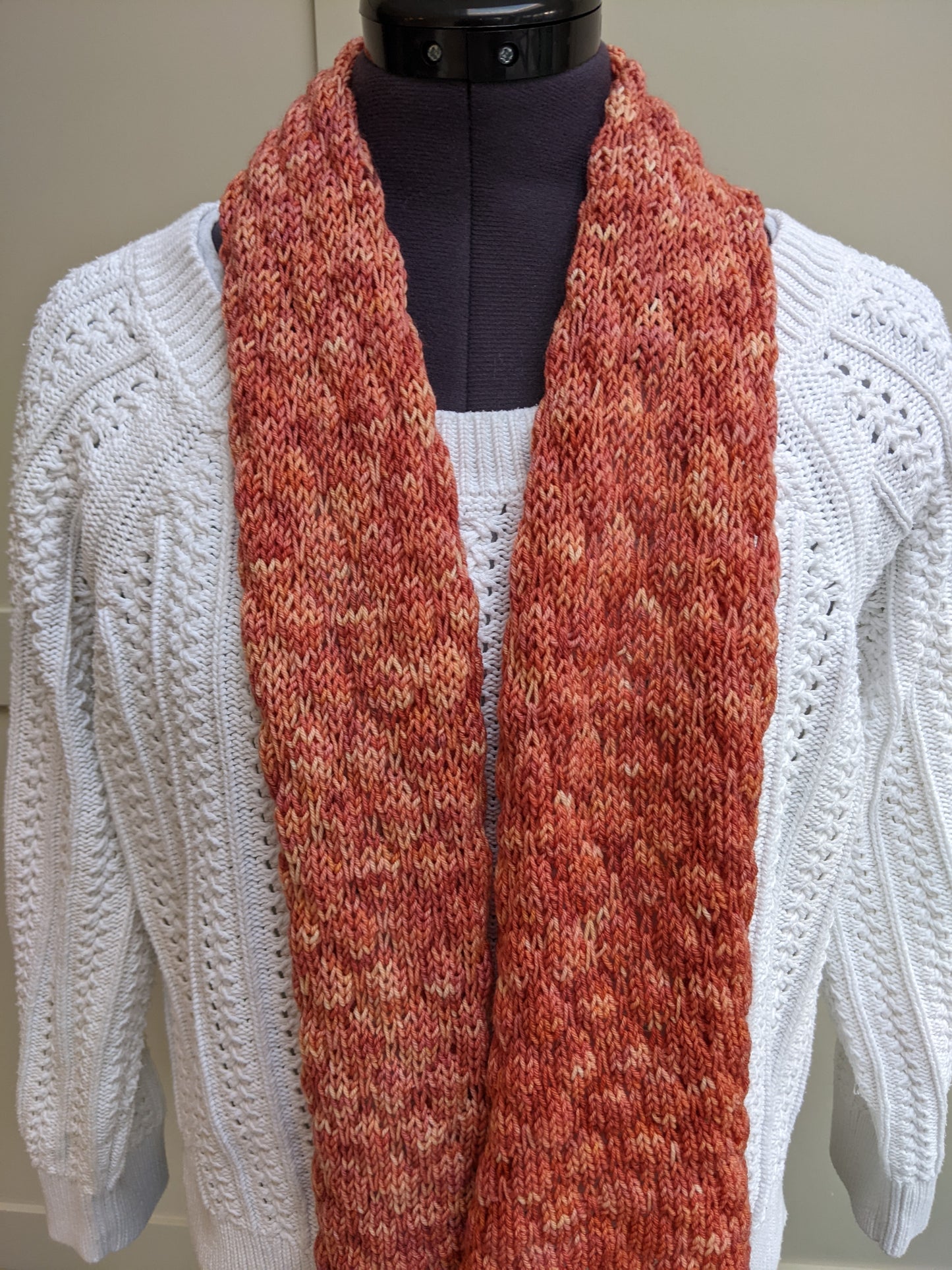 One-of-a-kind Merino Reversible Scarves (different colours/styles available)