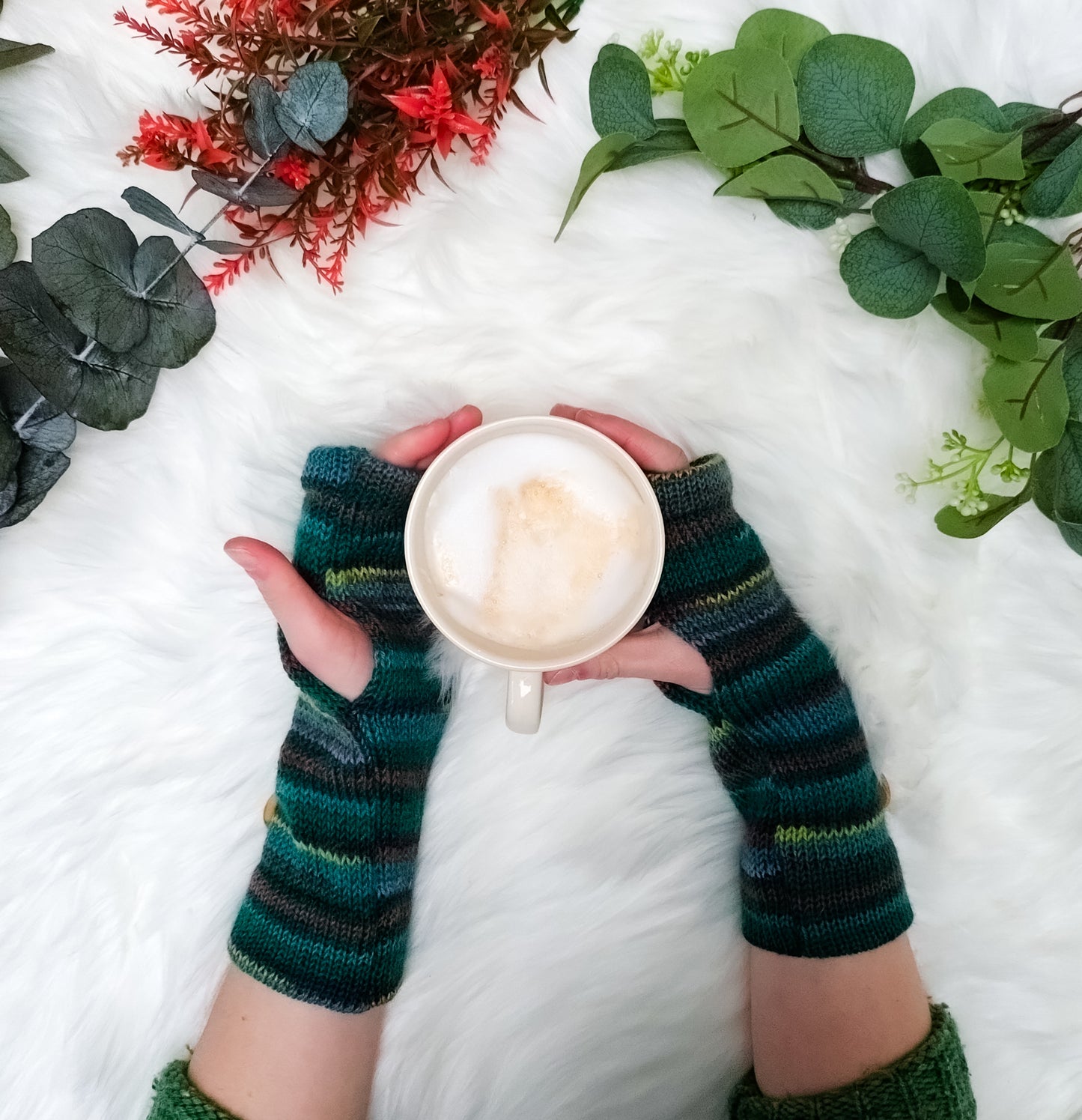 Wrist Warmers - Multiple Colours. One Size (Blended Wool)