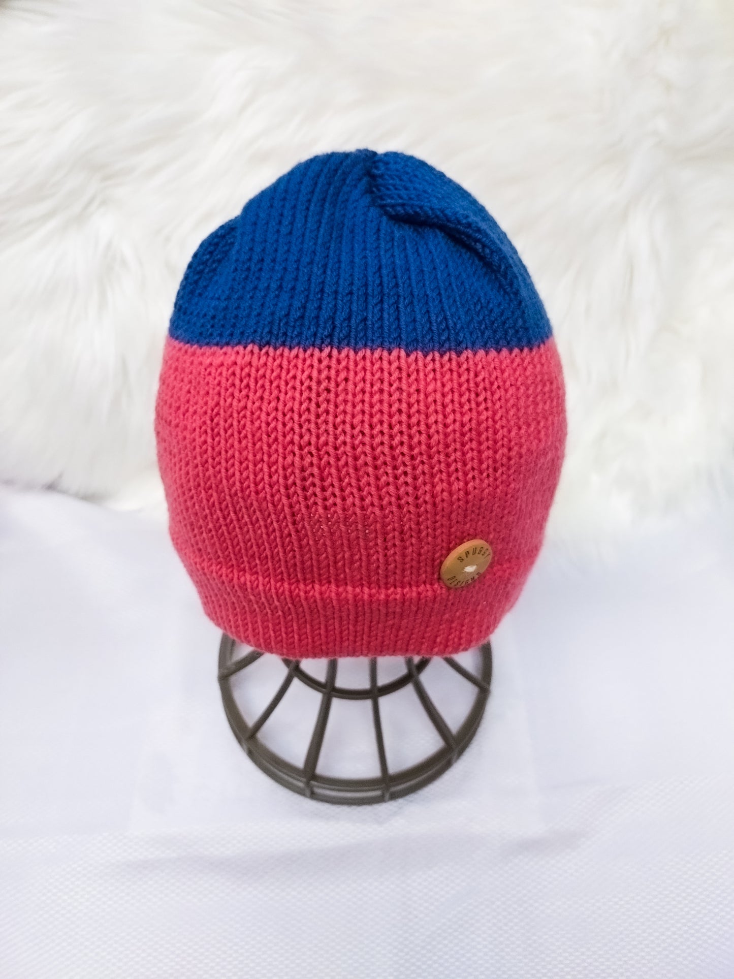 Duo Colour Merino Wool Beanie – Ready to Ship