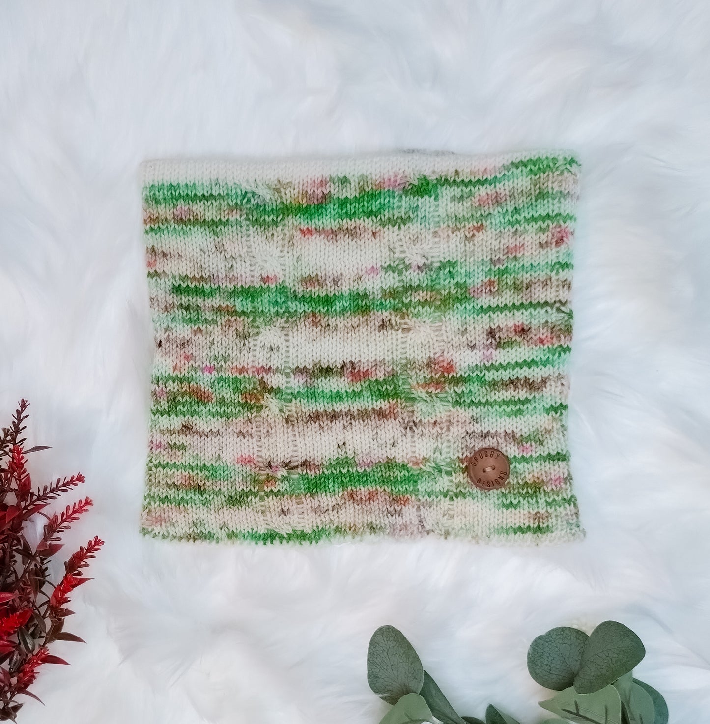 One-of-a-kind Cable Fitted Neck Warmers/Snoods