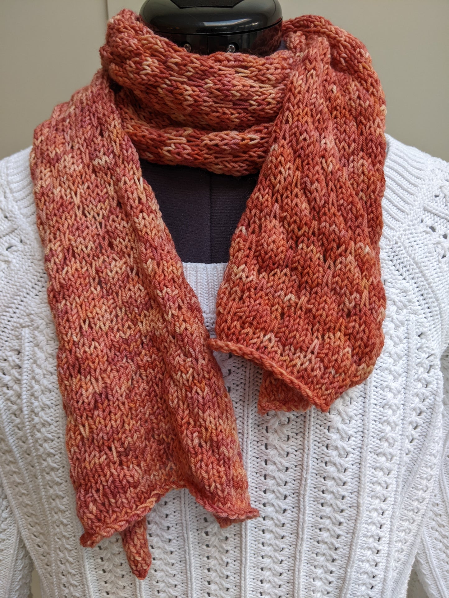 One-of-a-kind Merino Reversible Scarves (different colours/styles available)