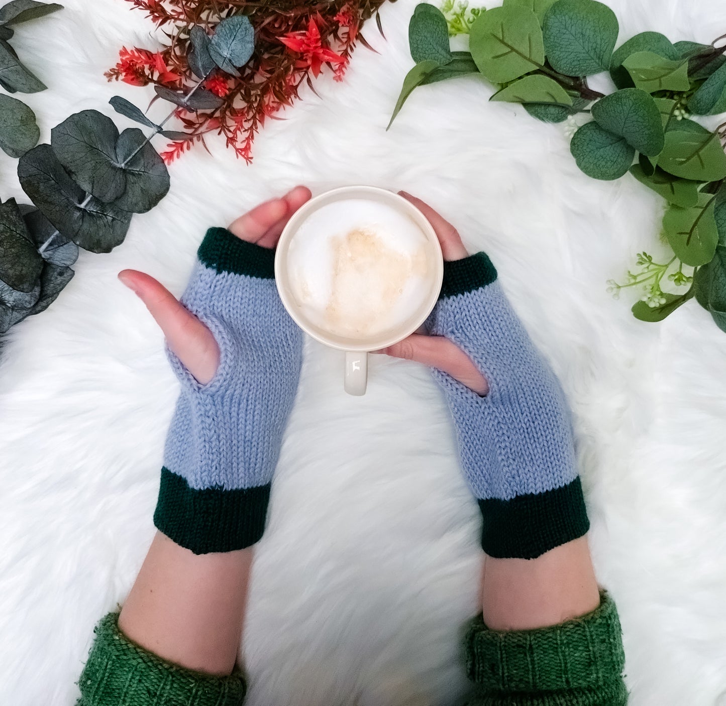 Wrist Warmers - Multiple Colours. One Size (Blended Wool)