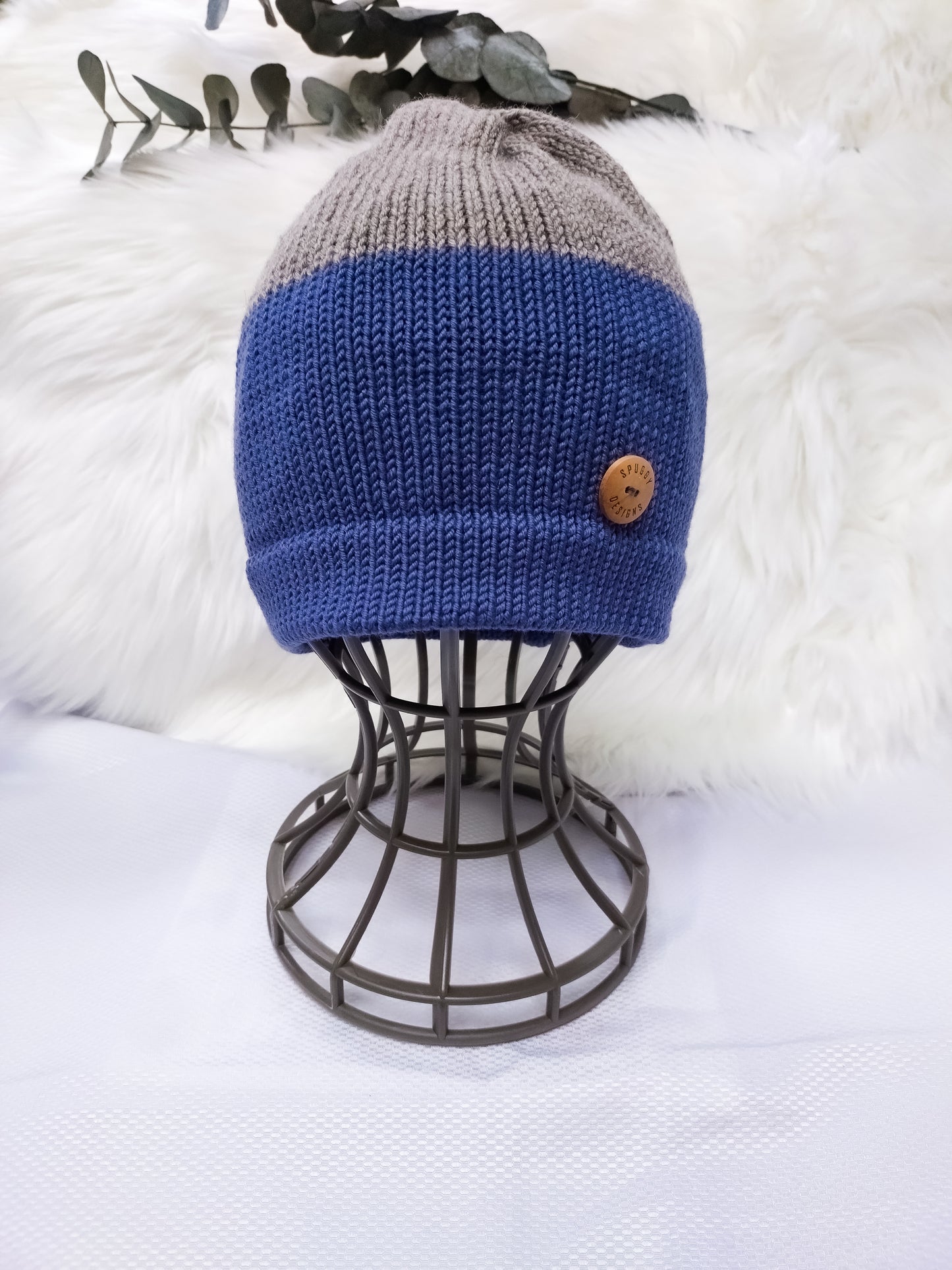 Duo Colour Merino Wool Beanie – Ready to Ship