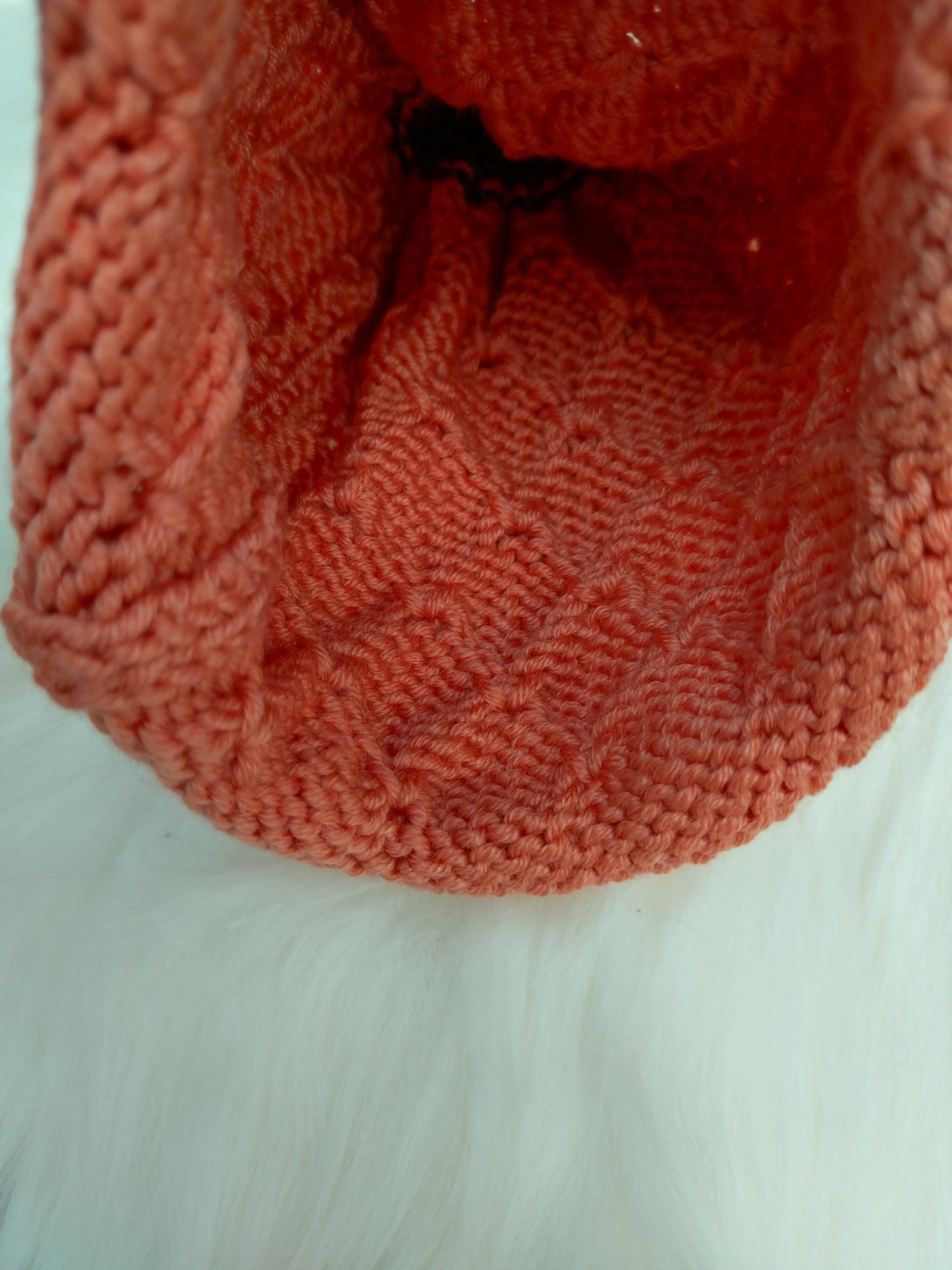 Baby Bumpy Pumpkin Hat - Merino wool