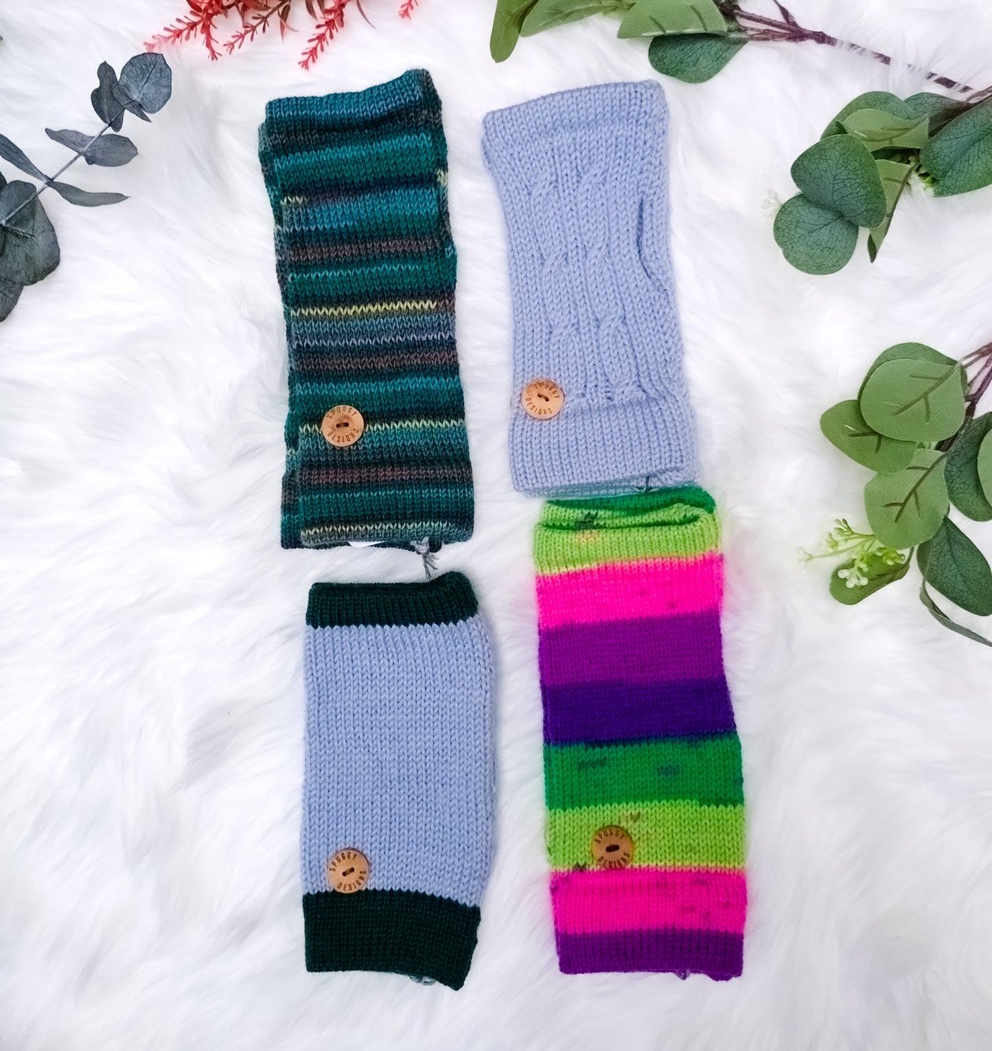 [NEW] Wrist Warmers - Multiple Colours. One Size (Blended Wool)