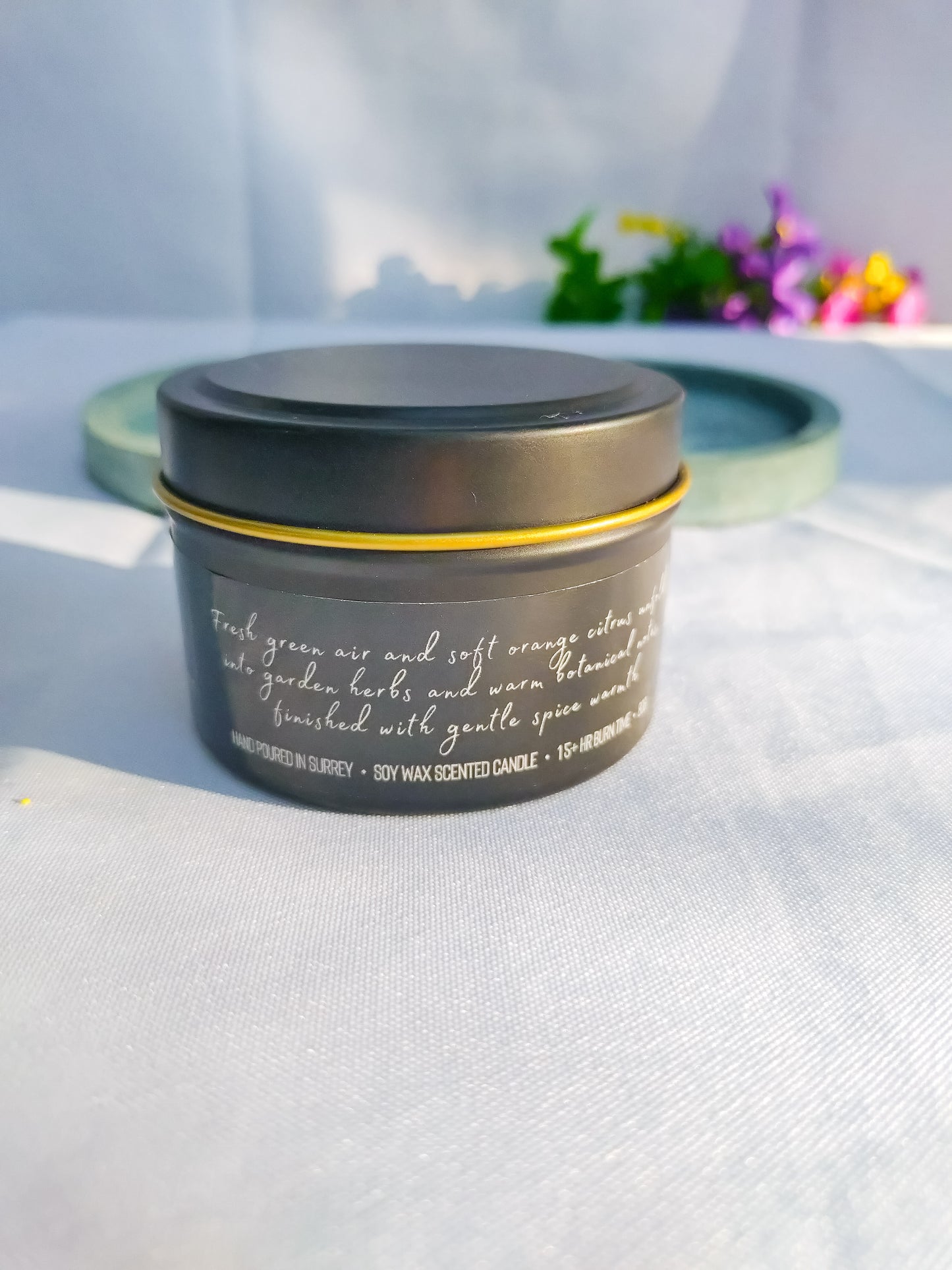 [New] Stovetop Potpourri Spring Candle – Hand Poured Soy Wax | Orange Citrus & Garden Herbs