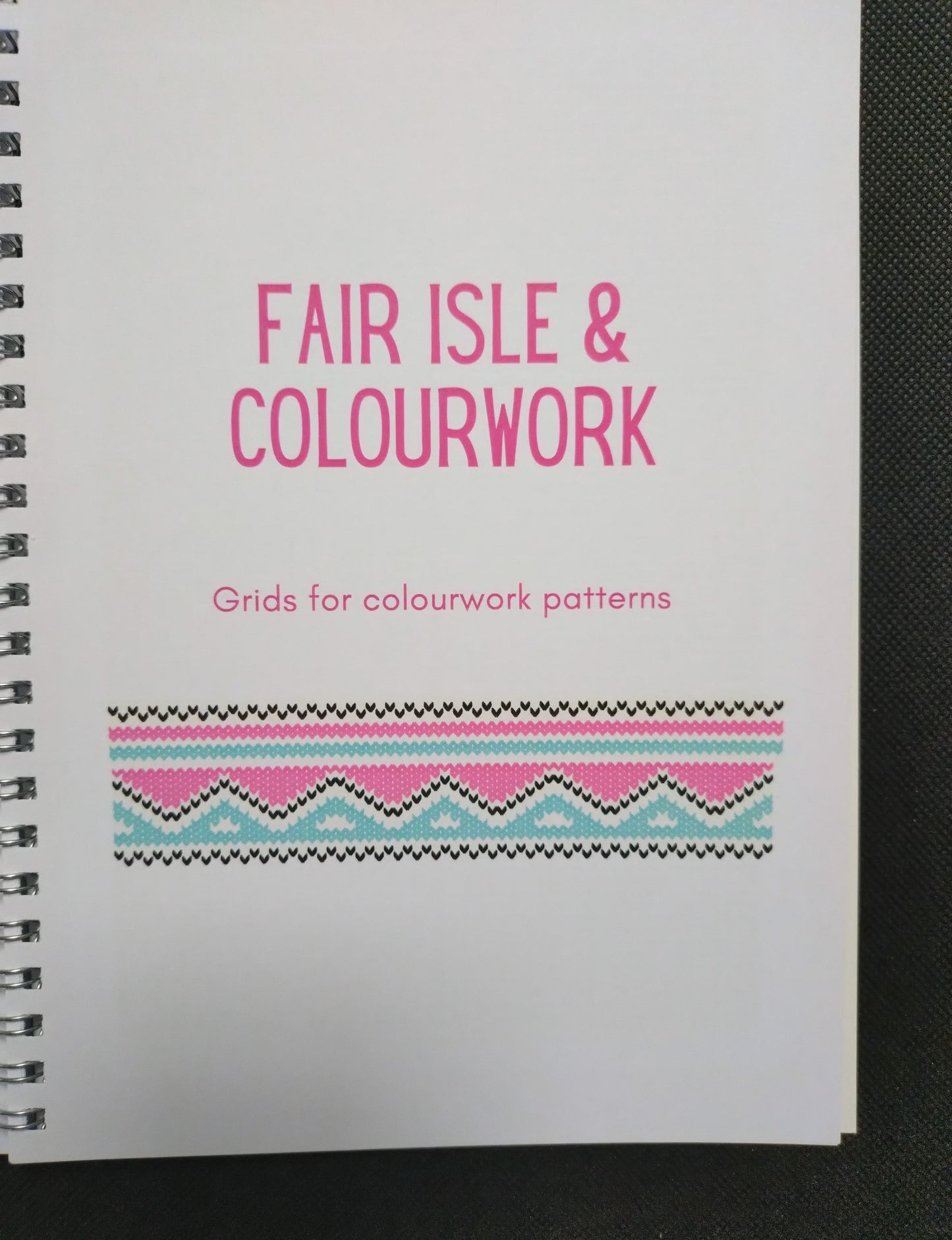 SALE: Heart Knitting Pattern Notebook (A5)