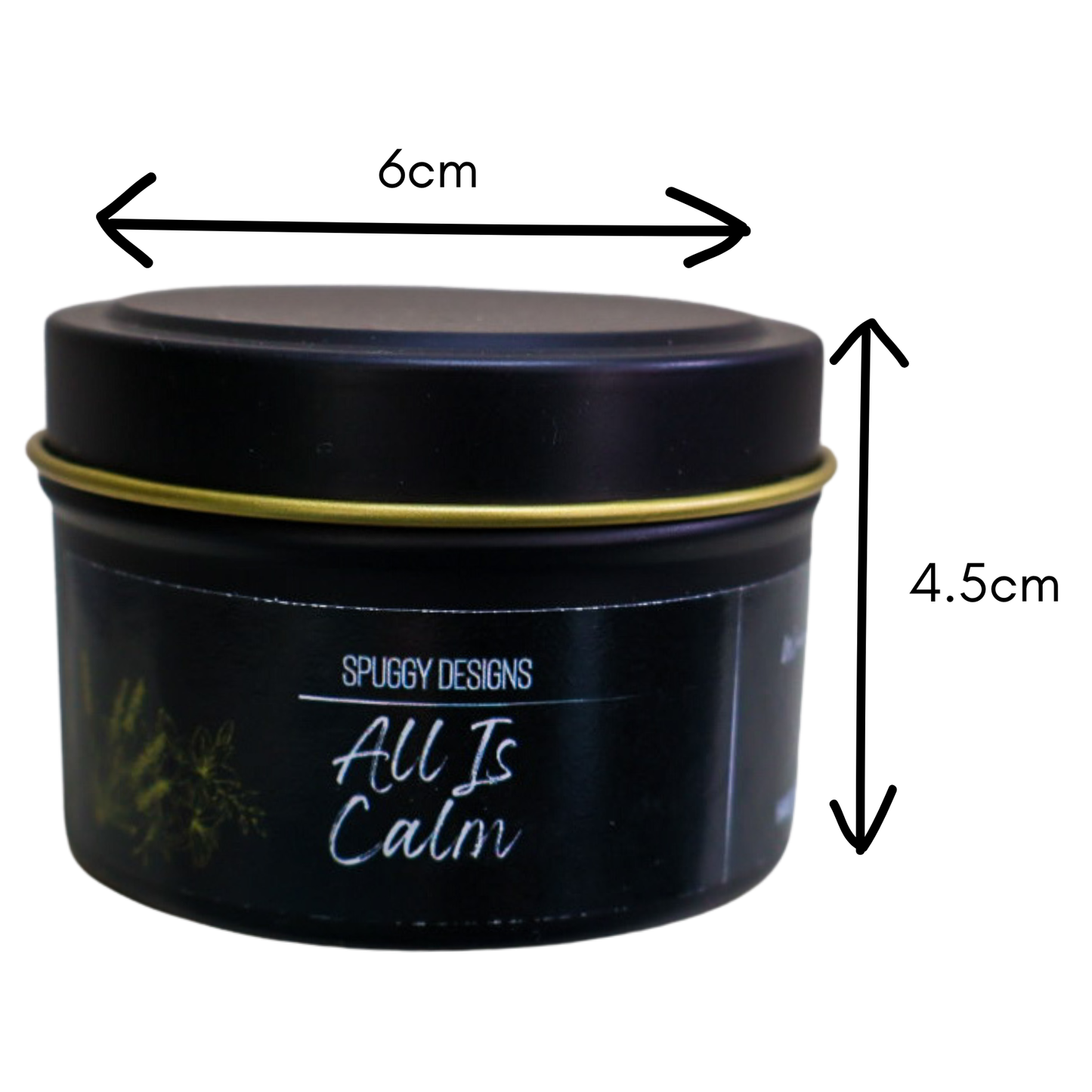 [New] All is Calm Candle – Hand Poured Soy Wax | Warm Florals & Creamy Woods