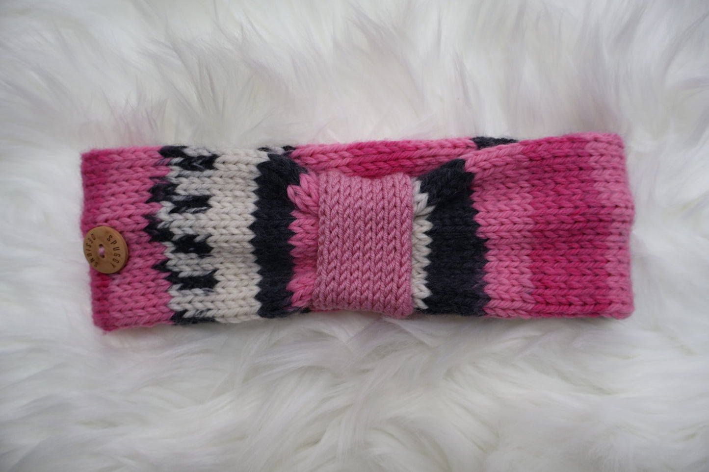 Ready-to-Ship | Handmade Merino Wool Knit Headband (S/M) – Sustainable Christmas Gift (Copy)