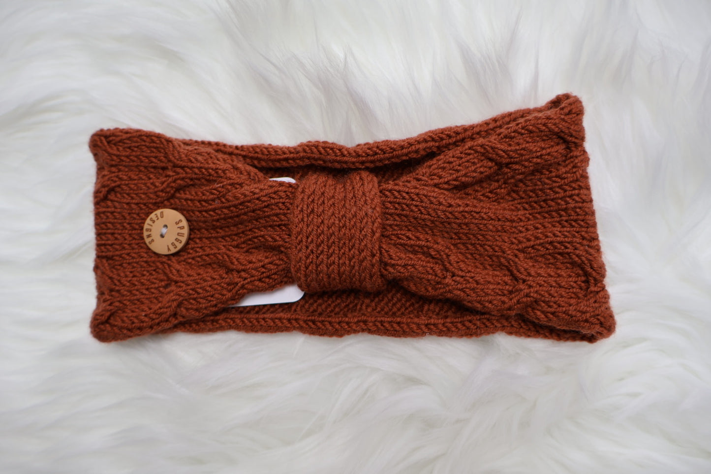 Ready-to-Ship | Handmade Merino Wool Knit Headband (S/M) – Sustainable Christmas Gift (Copy)