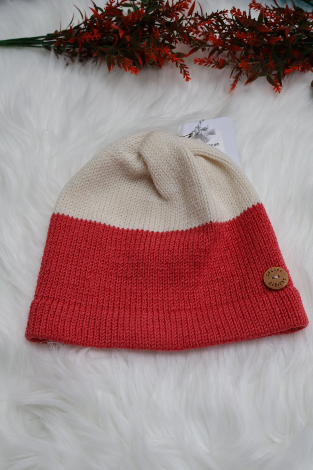 Ready-to-Ship | Handmade Single Layer Merino Beanie Hat – Sustainable Christmas Gift