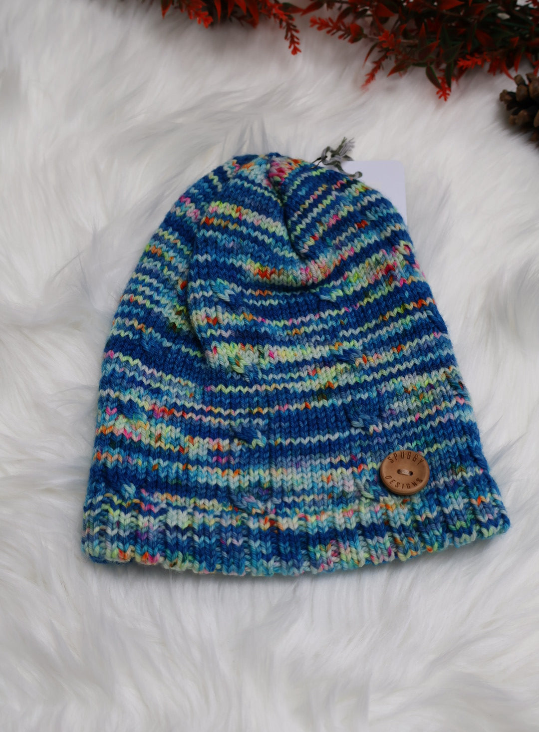 Ready-to-Ship | Handmade Double Layer Merino Beanie Hat – Sustainable Christmas Gift