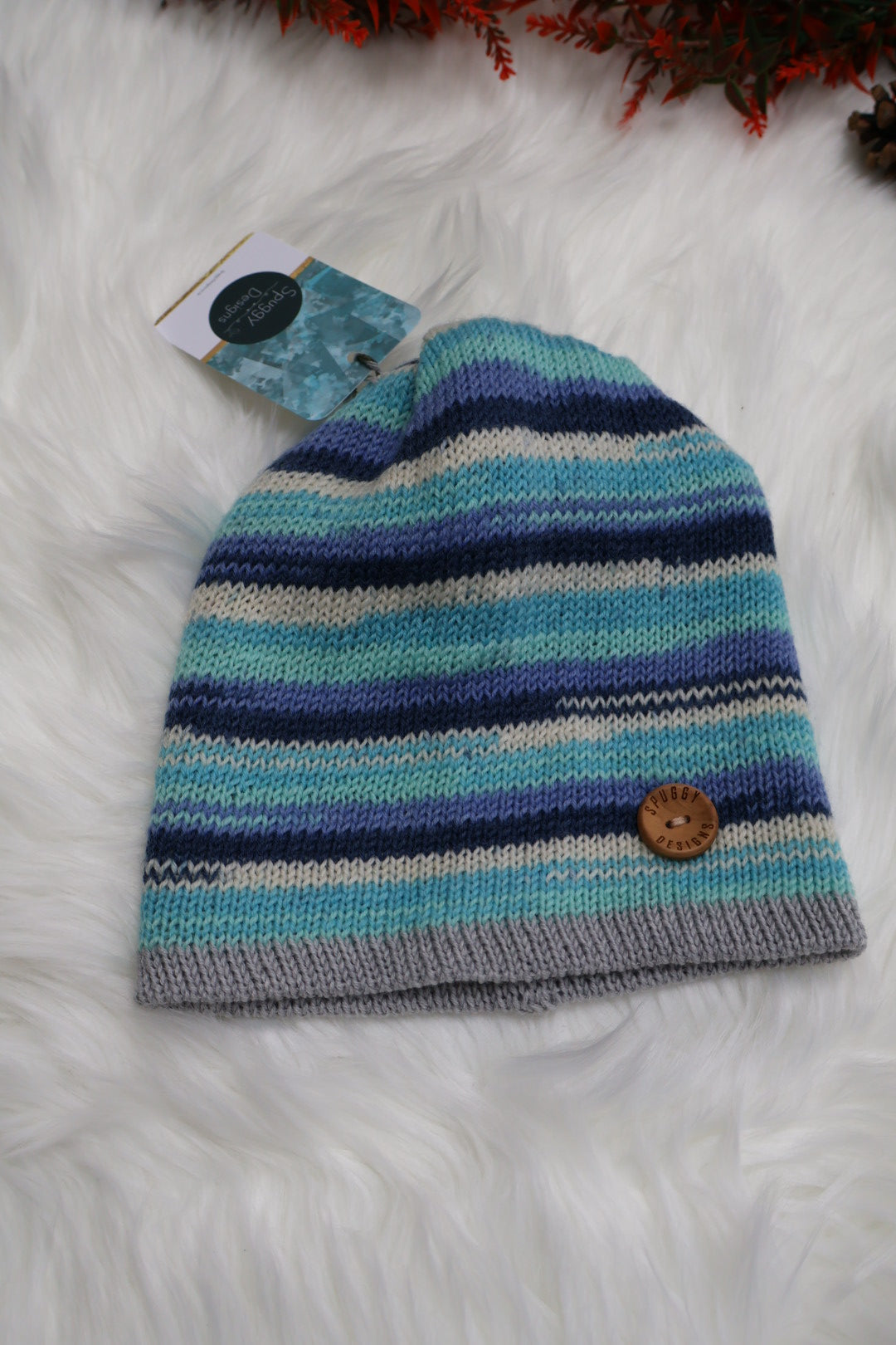 Ready-to-Ship | Handmade Double Layer Merino Beanie Hat – Sustainable Christmas Gift