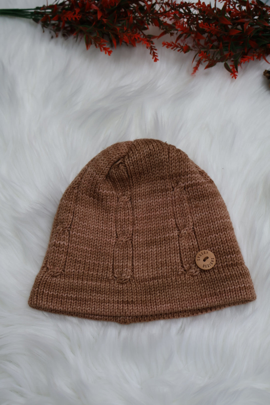 Ready-to-Ship | Handmade Double Layer Merino Beanie Hat – Sustainable Christmas Gift