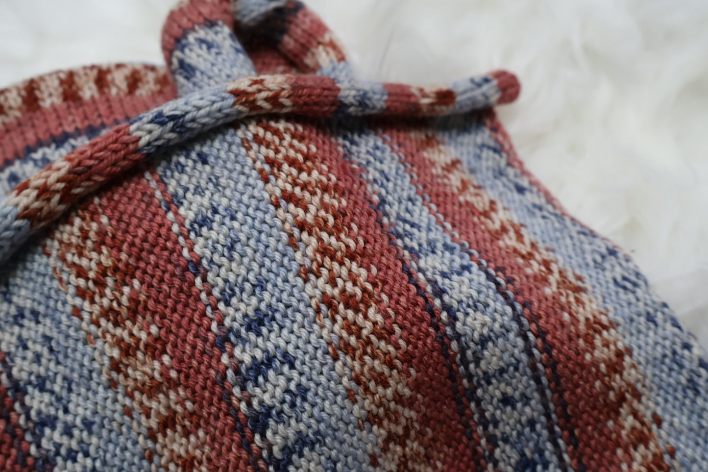 Ready-to-Ship | Handmade 100% Merino Wool Scarf – Luxury Sustainable Christmas Gift