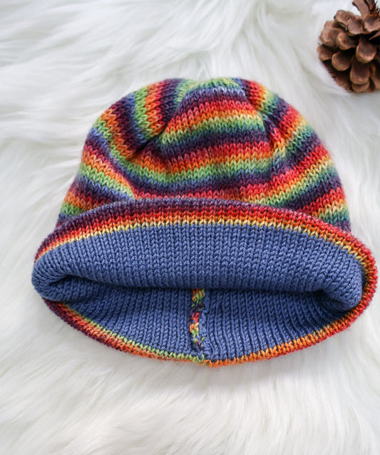 SALE: Kids 70s Rainbow Hat