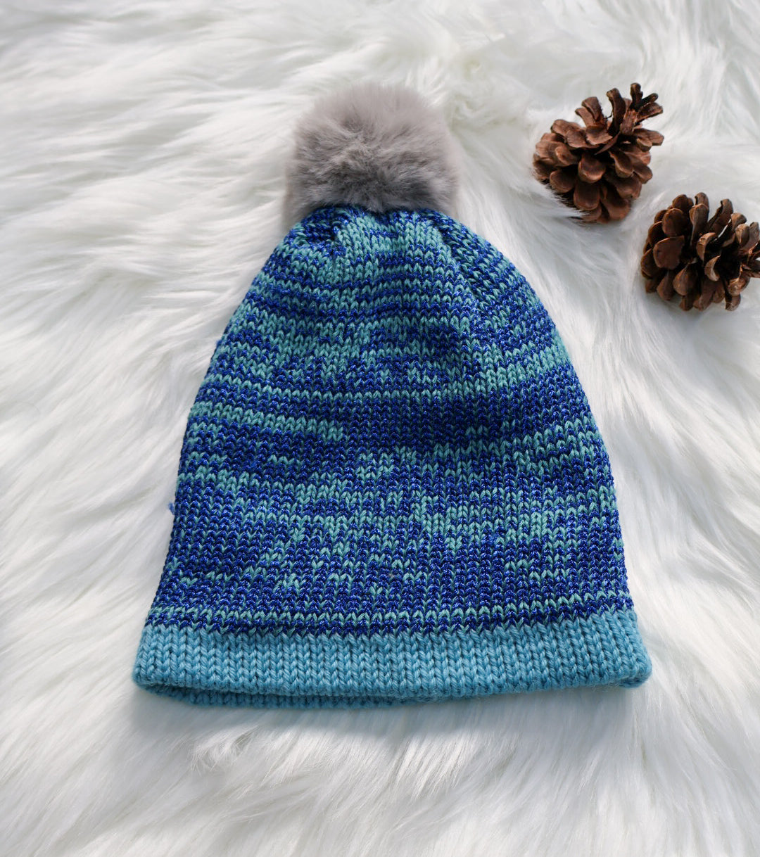 SALE: Kids Metallic Striped Hat