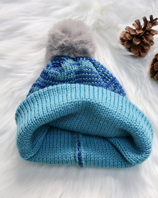 SALE: Kids Metallic Striped Hat