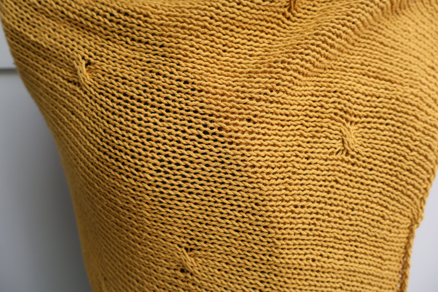 SALE: Cotton Shawl Wrap - Golden Yellow