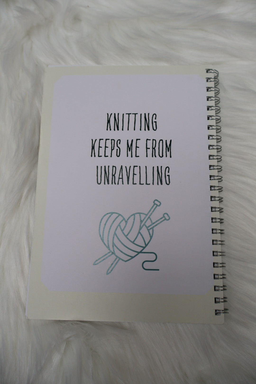 SALE: 'Yarn' Knitting Pattern Notebook (A5)