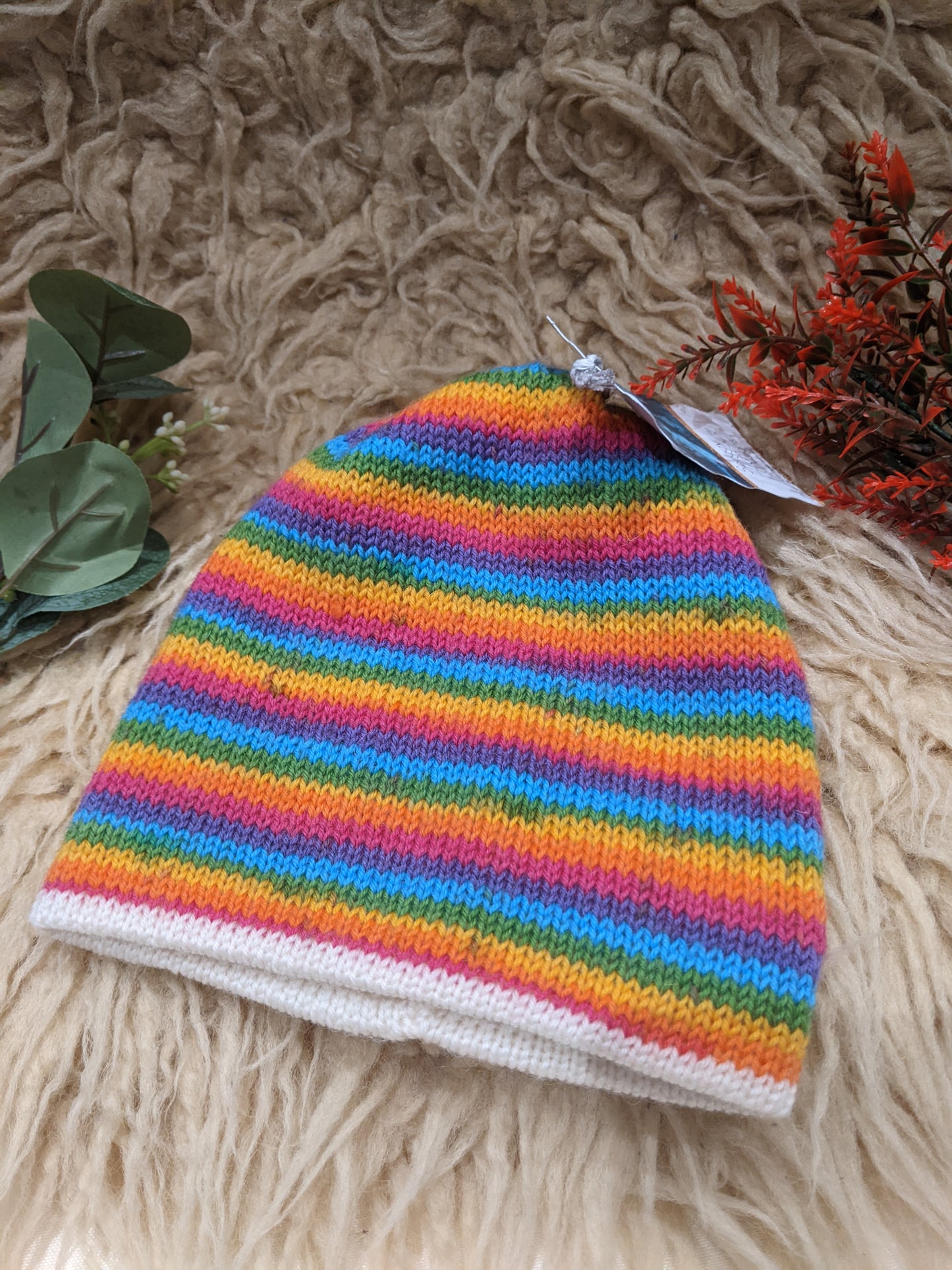 Kids Hats 2-4yrs knitted wool mixed colour & designs (see listing)