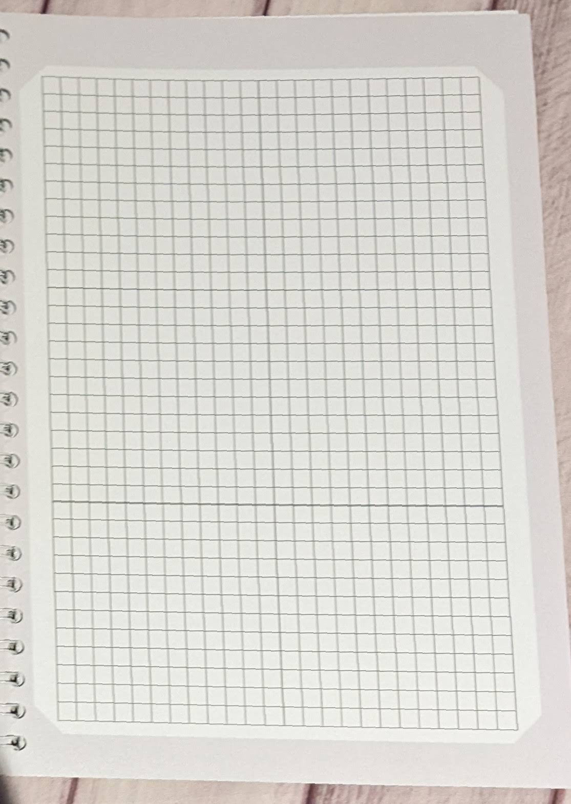 ZigZag Pink Knitting Machine Pattern Notebook - Capture your own patterns (A5)