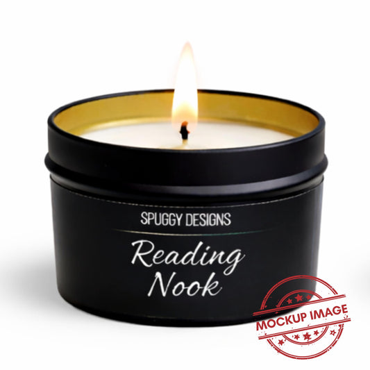 [Preorder] Reading Nook Candle – Hand Poured Soy Wax | Woody, Fruity & Earthy