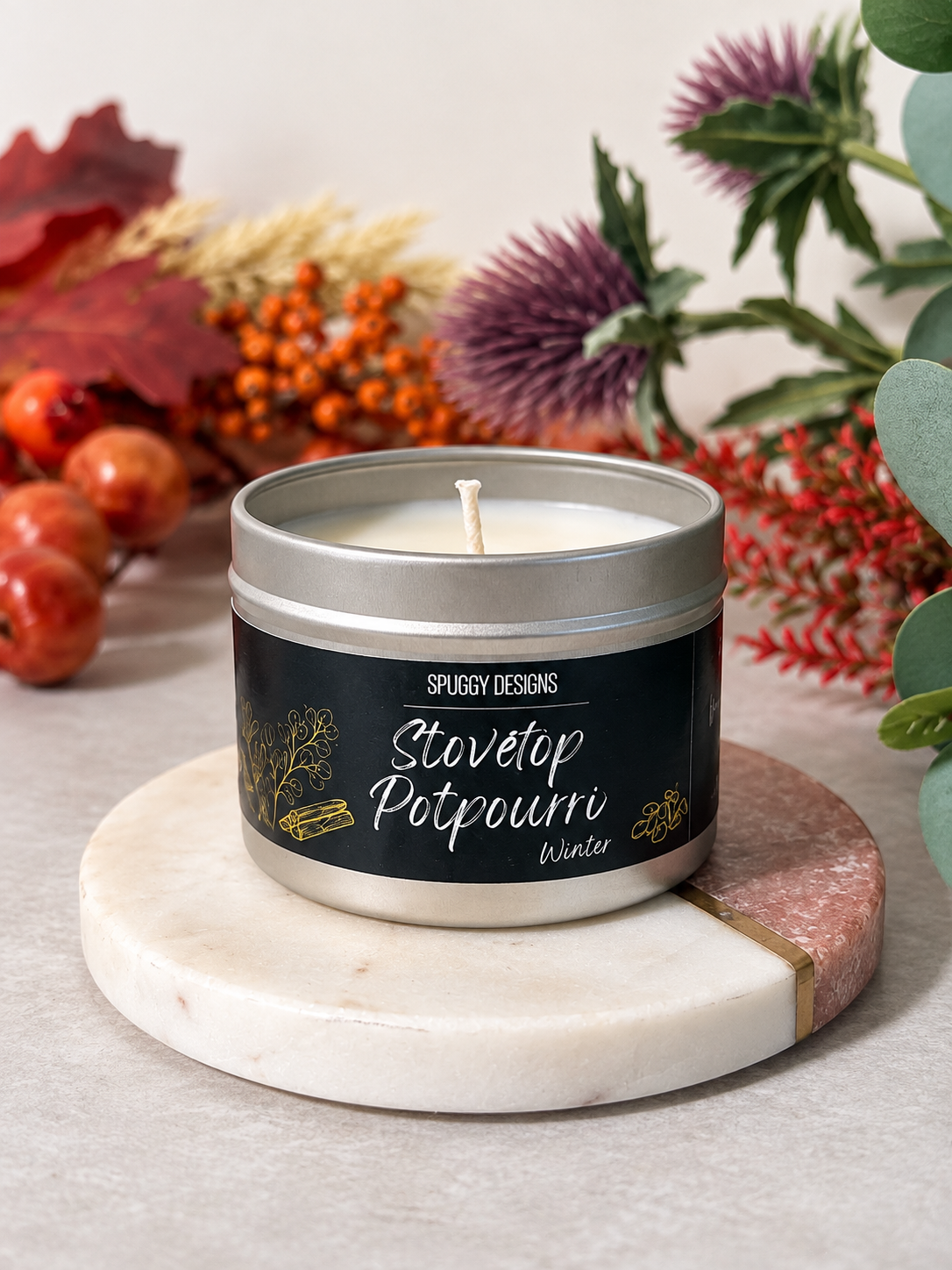 [New] Stovetop Potpourri – Winter | Soy Wax Scented Candle 80g