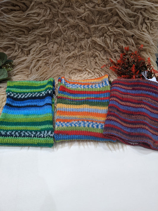 Kids Soft Wool Snoods - multiple styles & colours