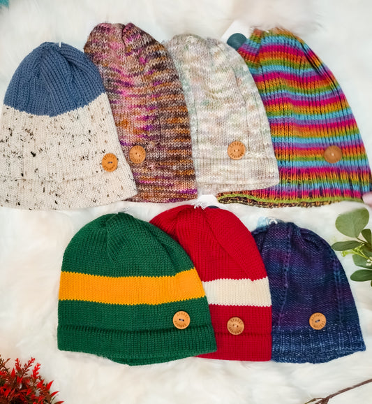 Adults Ready to ship Merino & British wool hats